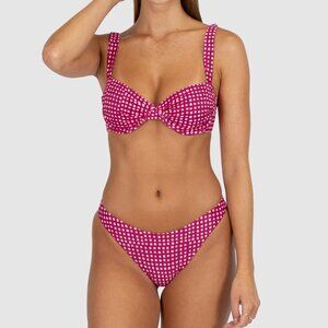 Baku B/C Retro Demi Bra Bikini Set - size 8CAN